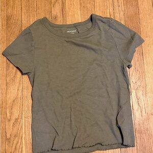 Old Navy Women's Short Sleeve Tee in Olive